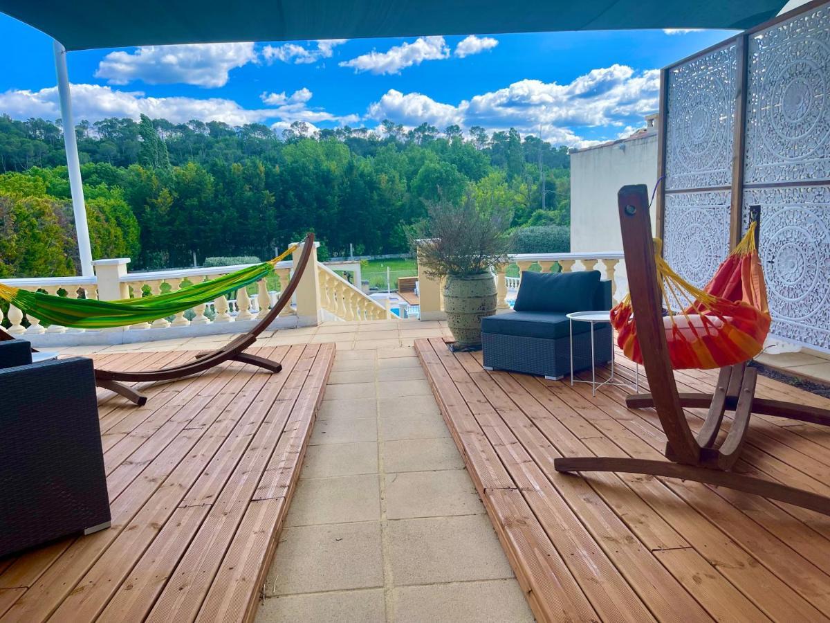 Les Terrasses De Valerian Villa Brignoles Dış mekan fotoğraf